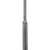 Simple Designs Arched Brushed Nickel Floor Lamp Shade 
