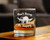 Dont Hurry Be Happy Whiskey Rocks Glass - Sloth Gifts