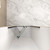 Set Of Two Aluminum and Tempered Glass Shower Doors