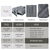 Grey Bambusa 7-Piece Sheet Set