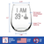 40th Birthday Gifts - 39 Middle Finger Stemless Wine Glass