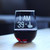 40th Birthday Gifts - 39 Middle Finger Stemless Wine Glass