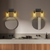 2 Light Wall Sconce Lighting 