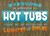 Everyone is allergic to hot tubs 'cause...  Wall Sign
