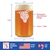 Pitbull Happy Face Beer Can Pint Glass - Pit Bull Dog Gifts