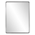 40" Black Metal Framed Accent Mirror