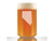 Nevada Outline Beer Can Pint Glass - Nevadans Gifts