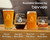 Live in Meowment Beer Can Pint Glass - Cat Yoga Gifts
