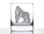 Gorilla Whiskey Rocks Glass - Exotic Animal Gifts and Decor
