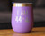 45th Birthday Gifts - Middle Finger Insulated Wine Tumbler