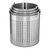 Stainless Steel Perforated Stockpot Basket Pasta Strainer with Handle