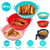 3Pcs Reusable Foldbale Air Fryer 