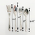 Stainless steel four (4) piece large serving set great for entertaining 