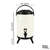 L Stainless Steel Insulated Milk Tea Barrel  Hot and Cold Beverage Dispenser Container with
