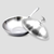 Stainless Steel Fry Pan  Frying Pan Top Grade Cooking Skillet with Lid