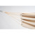 Off White Striped Single Spreader Bar Hammock