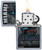 Zippo MLB Miami Marlins Street Chrome Finish Windproof Lighter 