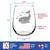 Cute Whale Stemless Wine Glass - Ocean Beach Gifts and Decor