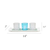 Elegant Designs Winter Wonderland Candle Set of 3