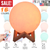 Moon Lamp 3D Printed Night Light 16 Colors Decorative Moon Light 