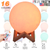 Moon Lamp 3D Printed Night Light 16 Colors Decorative Moon Light 
