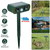 Ultrasonic Animal Repeller Solar Powered Motion Sensor 
