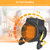 1500W Portable Electric Space Heater Personal Fan