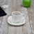 3 FL OZ | 90 ML COFFEE CUP & SAUCER