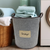 Felt Gray Laundry Hamper and Storage Bin 