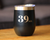39ish Insulated Wine Tumbler - 40th Birthday Gifts and Decor