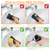 Electric Milk Frother Steamer 4 in 1 Multifunctional Hot Cold Milk Foam Maker