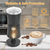 Electric Milk Frother Steamer 4 in 1 Multifunctional Hot Cold Milk Foam Maker