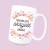World's okayest mom ceramic coffee mug