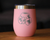 Poodle Happy Face Insulated Wine Tumbler - Poodle Dog Gifts