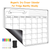 Magnetic Dry Eraser Calendar 