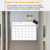 Magnetic Dry Eraser Calendar 