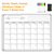 Magnetic Dry Eraser Calendar 