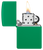Zippo Classic Grass Green Matte Base Model Lighter 