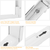 2 Pcs Microwave Brackets Adjustable Wall