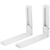 2 Pcs Microwave Brackets Adjustable Wall