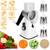 Hand Rotary Vegetable Mandoline Slicer
