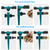 2 Packs 360 Degree Rotatable Lawn Garden Sprinkler Sprayer 
