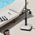 Stone Market Umbrella Steel In Ground Adjustable Umbrella Base