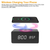 Digital Alarm Clock Qi-Wireless Charger Time 