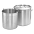 Stainless Steel Stockpot with Perforated Stock pot Basket Pasta Strainer