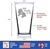 Talk Derby Pint Glass for Beer - Roller Derby Gifts