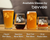 Talk Derby Pint Glass for Beer - Roller Derby Gifts
