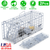 2Pcs Foldable Rat Trap Cage Humane Live Rodent Trap Cage