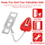 2Pcs Portable Travel Door