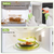 2Pcs Transparent Microwave Covers 